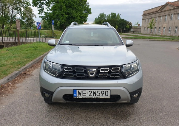 Dacia Duster cena 63000 przebieg: 91000, rok produkcji 2021 z Leszno małe 352